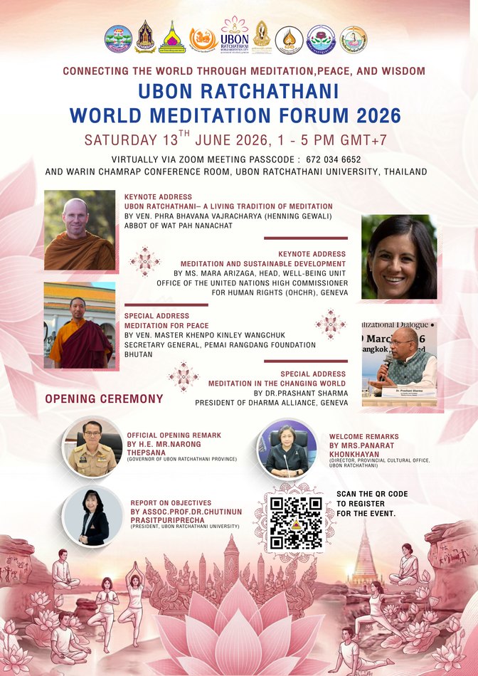 Ubon Ratchathani World Meditation Forum 2026